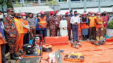সিলেটে ভূমিকম্প মোকাবেলায় ফায়ারসার্ভিস ও সিভিল ডিফেন্স এর করণীয় বিষয়ে মহড়া