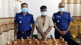বিশ্বনাথে ভারতীয় মদসহ আটক ১
