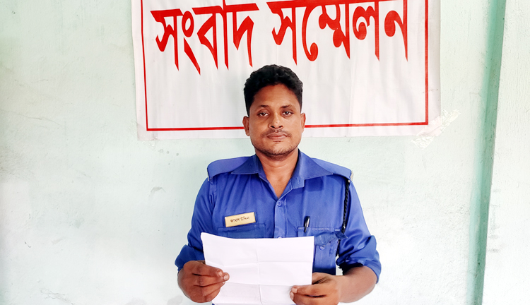 দোয়ারাবাজারে এক ইউপি সদস্যের বিরুদ্ধে গ্রাম পুলিশের সংসার ভাঙার অভিযোগ