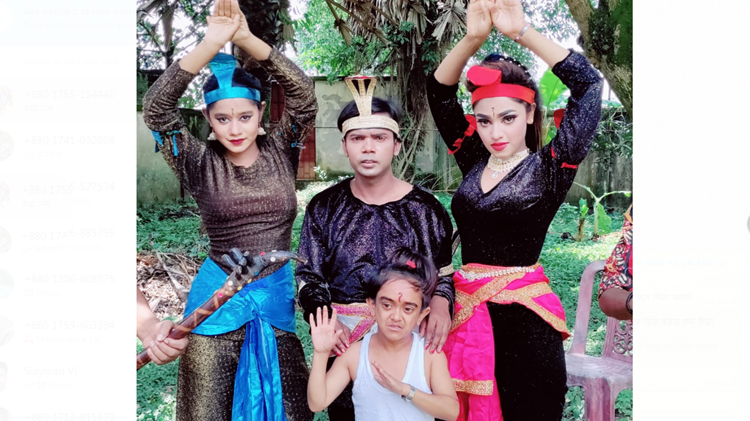নাগ রূপে হিরো আলম