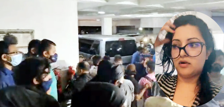 বিপুল মাদকসহ পরীমনি আটক