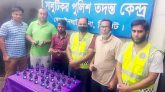গোয়াইনঘাটে বিপুল পরিমাণ ফেনসিডিল উদ্ধার: মাদক ব্যবসায়ী গ্রেফতার