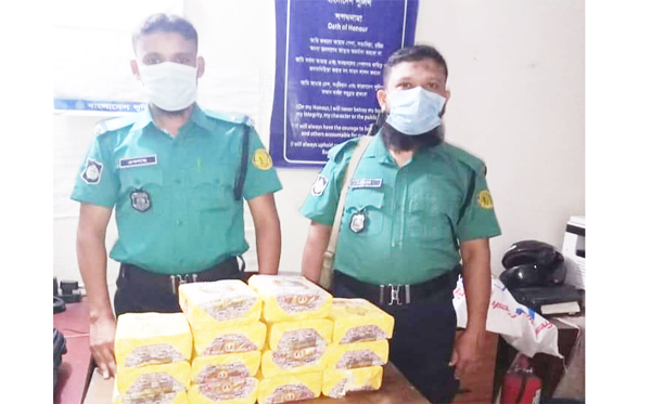 সিলেটে পুলিশের অভিযানে বিপুল পরিমাণ ভারতীয় নাসির বিড়ি উদ্ধার