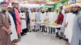 ছাতকে কঠোর লকডাউনে স্বাস্থ্যবিধি লঙ্গন করে শিক্ষকদের মিলন মেলা