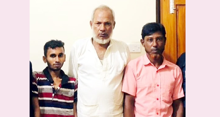 জকিগঞ্জে অর্ধলক্ষ টাকার ইয়াবাসহ তিন মাদক ব্যবসায়ী গ্রেফতার