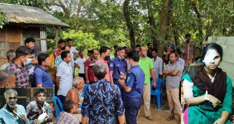গোয়াইনঘাটে দুর্বৃত্তদের হামলায় তরুণী ও দুই শিশুসহ আহত ৫, গ্রেফতার ১
