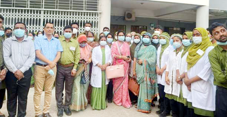 সিলেটে প্রশিক্ষণ পরিদর্শনে নার্সিং ও মিডওয়াইফারি অধিদপ্তরের মহাপরিচালক, উচ্ছ্বসিত নার্সিং কর্মকর্তারা