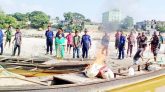 জাফলংয়ে টাস্কফোর্সের অভিযানে পাথর উত্তোলনের মেশিন ধ্বংস: জরিমানা