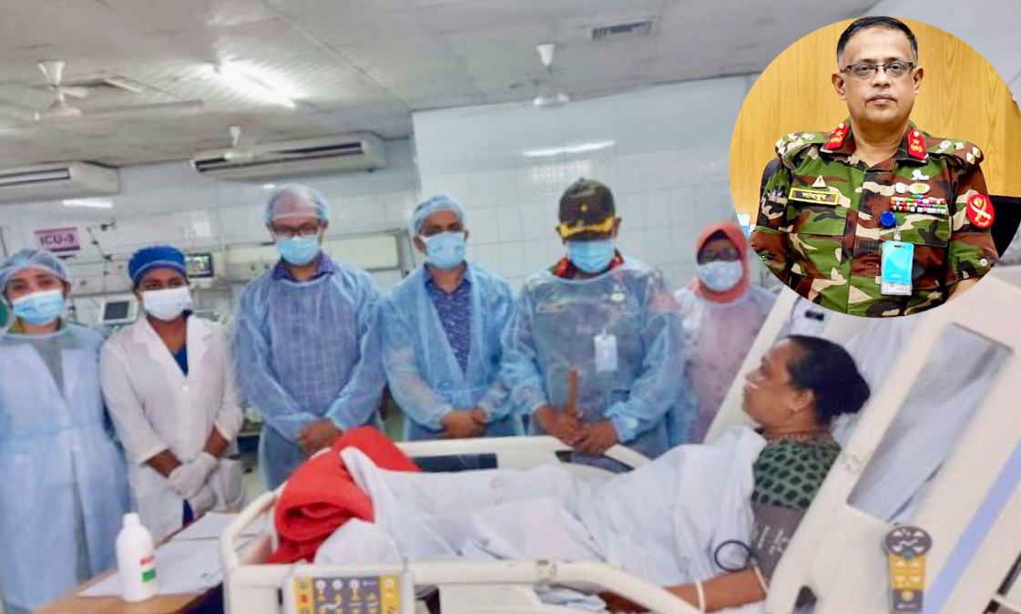 নার্সিং কর্মকর্তার চিকিৎসার দায়িত্ব নিলেন ওসমানী হাসপাতালের পরিচালক