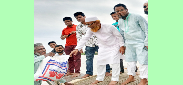 বিএনপি যে কোন দুর্যোগে মানুষের পাশে দাঁড়ায় : আব্দুল হাকিম চৌধুরী