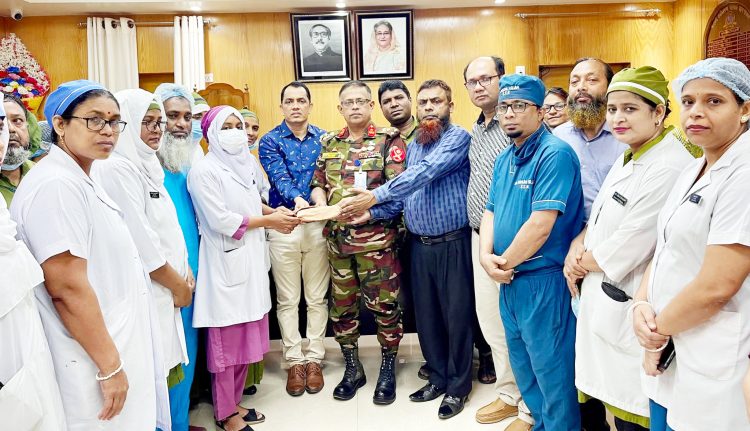 মহানুভবতার নতুন নজির গড়লো বিএনএ ওসমানী শাখা