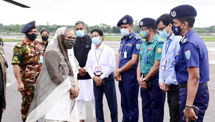 সিলেটের প্রধান নদীগুলো ড্রেজিংয়ের নির্দেশ প্রধানমন্ত্রীর