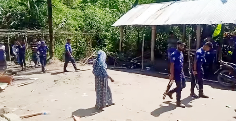 গোয়াইনঘাটে যুবক হত্যা ও অগ্নিসংযোগের ঘটনায় গ্রেপ্তার ১২
