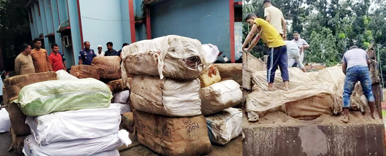 সীমান্তবর্তী জৈন্তাপুর দিয়ে চোরাচালানী মহোৎসব