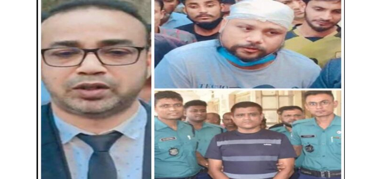 আদালত পাড়ায় এডভোকেট জামানের উপর হামলার চেষ্টা, যুবক আটক