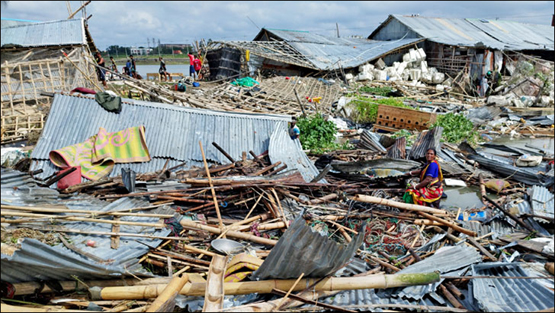 ঘূর্ণিঝড় সিত্রাংয়ের ভয়াবহ ছোবল : ৩৫ জনের প্রাণহানি
