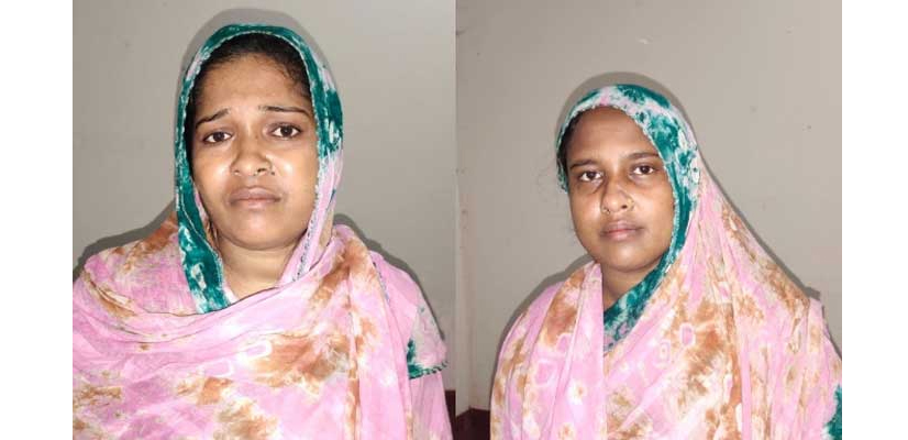 আখাউড়ায় দুই নারী ছিনতাইকারী আটক
