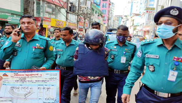 সিলেটে আসামীদের নিয়ে স্বর্ণে দোকানে পুলিশের অভিযান, মানি রিসিট উদ্ধার