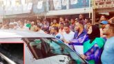 ওসমানীনগরে ইলিয়াস আলীর স্ত্রীর গাড়িতে ছাত্রলীগের হামলা