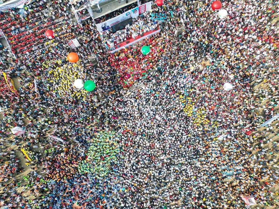 ঢাকার গণসমাবেশে জনস্রোত : বিএনপির ১০ দফা ঘোষণা