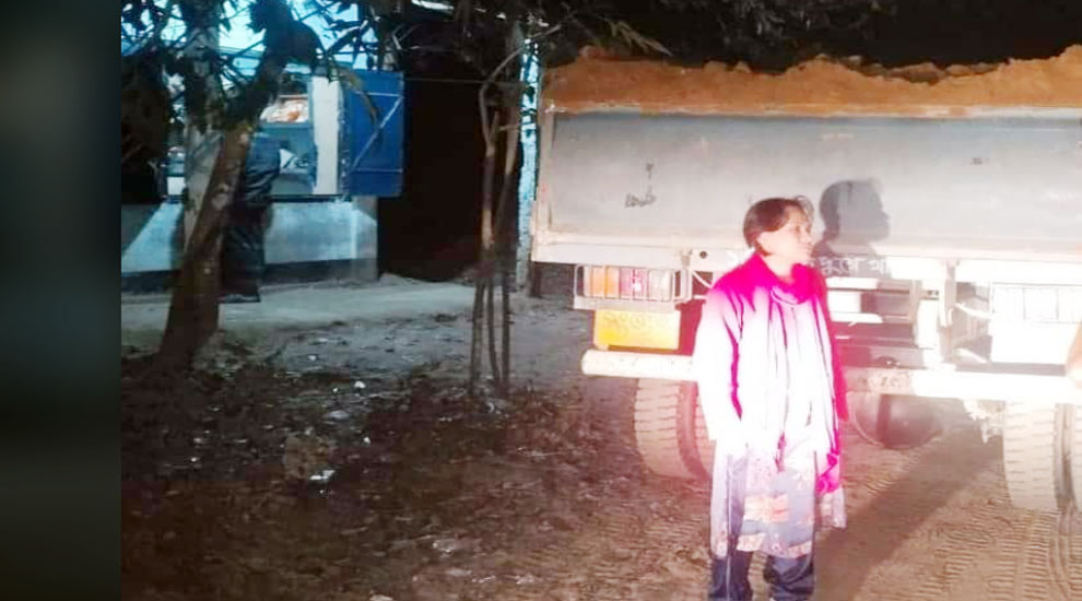 জৈন্তাপুরে পাহাড় কাটার দায়ে ৫০ হাজার টাকা জরিমানা