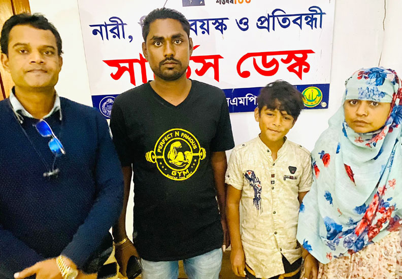 নারায়ণগঞ্জের কিশোর মনির সিলেটে উদ্ধার