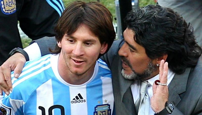 বিশ্বকাপটা ম্যারাডোনার হাত থেকে নিতে চেয়েছিলাম: মেসি