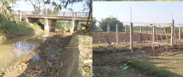 বড়লেখায় কালভার্ট ঝুঁকিতে ফেলে মাটি কেটে ফার্ম ভরাট করছেন ইউপি সদস্য!