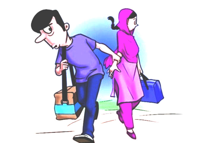 শাশুড়িকে নিয়ে পালিয়ে গেছেন জামাই!