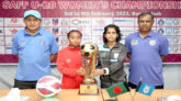 নারী সাফ ফুটবলের ফাইনালে আজ মুখোমুখি বাংলাদেশ-নেপাল