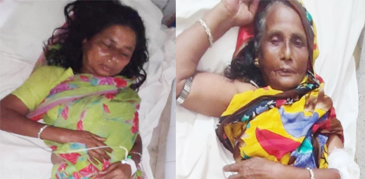 তাহিরপুরে জমি সংক্রান্ত বিরোধের জেরে ৪ মাহিলাকে পিটিয়ে আহত : বাড়িঘর ভাঙচুর