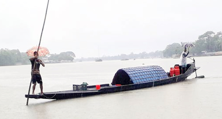 সুনামগঞ্জে ঢলের পানিতে নিখোঁজ মা ও দুই শিশু সন্তান