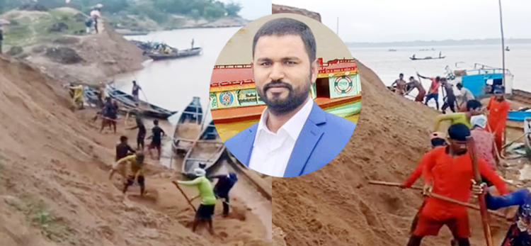 সুনামগঞ্জ যাদুকাটা নদীতে চলছে মঞ্জু বাহিনীর তান্ডবলীলা!