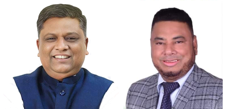 সিলেটের মেয়র আনোয়ারুজ্জামান চৌধুরীকে অভিনন্দন জানিয়েছেন গোলাপ মিয়া