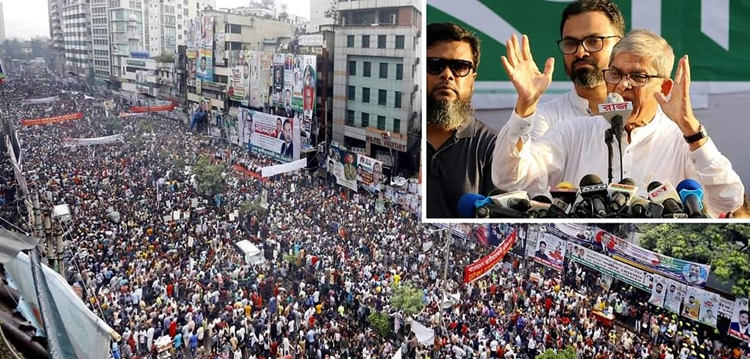 দফা এক দাবি এক, শেখ হাসিনার পদত্যাগ : ফখরুল