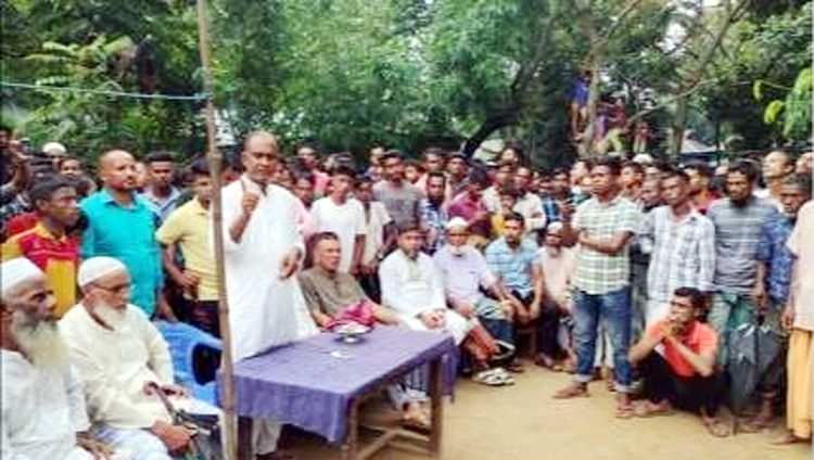 তাহিরপুরে অবৈধ ড্রেজার দিয়ে বালু উত্তোলন : গ্রামে গ্রামে প্রতিবাদ, নেই কোন প্রতিকার