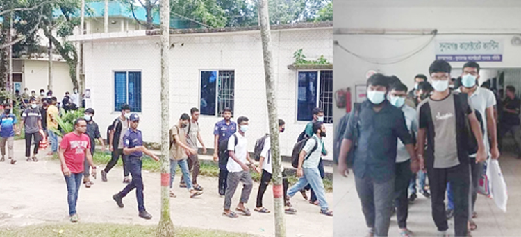 টাঙ্গুয়ার হাওর থেকে ৩৪ শিক্ষার্থী গ্রেফতার