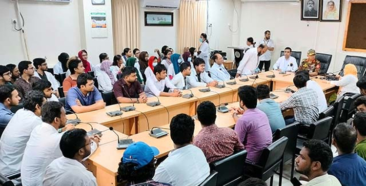 ওসমানী হাসপাতালে ইন্টার্ন চিকিৎসকদের ধর্মঘট প্রত্যাহার