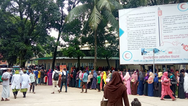 সিলেটে ১০ টাকায় মিলছে জটিল রোগের চিকিৎসা!