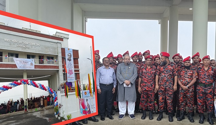 কোম্পানীগঞ্জে প্রত্যাশিত ফায়ার সার্ভিস ষ্টেশন উদ্বোধন করলেন মন্ত্রী ইমরান