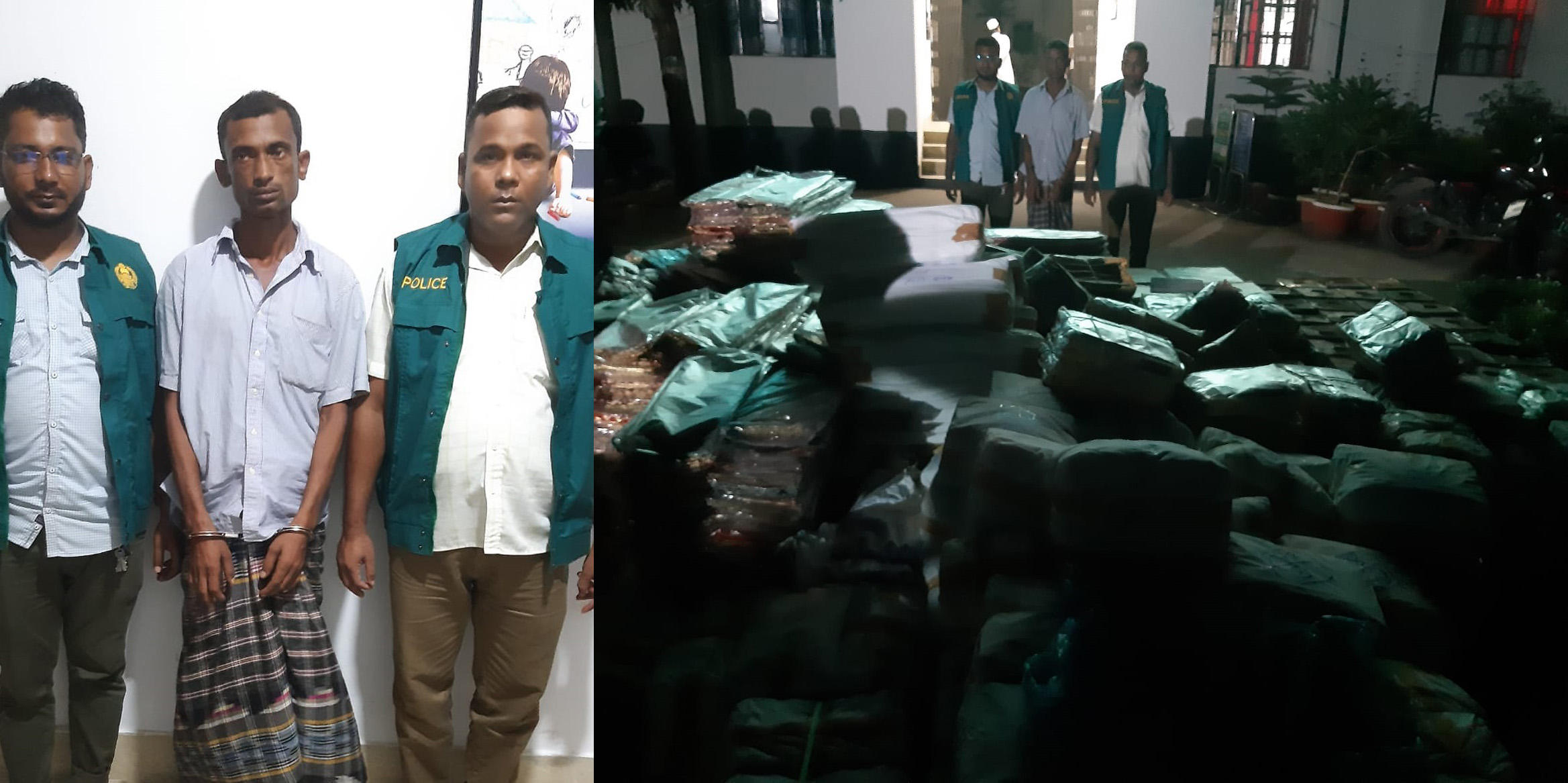 সিলেটে ডিবির অভিযানে কোটি টাকার ভারতীয় পণ্য আটক