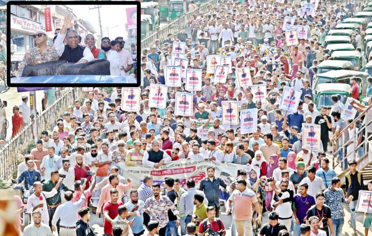 প্রধানমন্ত্রীকে কৃতজ্ঞতা জানিয়ে সিসিক’র বর্নাঢ্য র‌্যালি