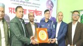 গোয়াইনঘাটে নবাগত ও বিদায়ী ওসিকে সংবর্ধনা