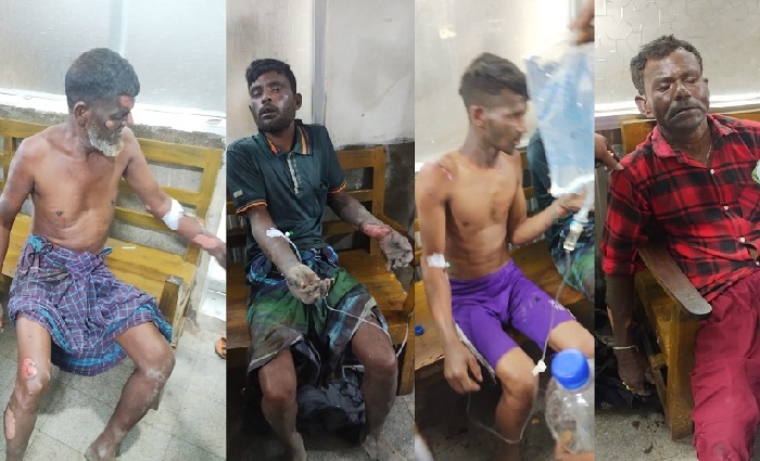 সিলেটে সিএনজি ফিলিং স্টেশনে আগুন, দগ্ধ ৫