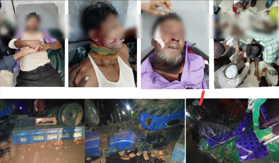 গোয়াইনঘাটে সিএনজি-ট্রাক্টর মুখোমুখি সংঘর্ষে নিহত ২