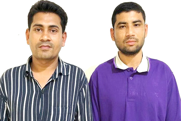 বিশ্বম্ভপুরে সেনাসদস্য পরিচয়ে চাঁদাবাজি, দুই প্রতারক আটক