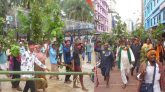 উৎসবমুখর পরিবেশে সম্পন্ন হলো ‘লাকড়ি তোড়া উৎসব’