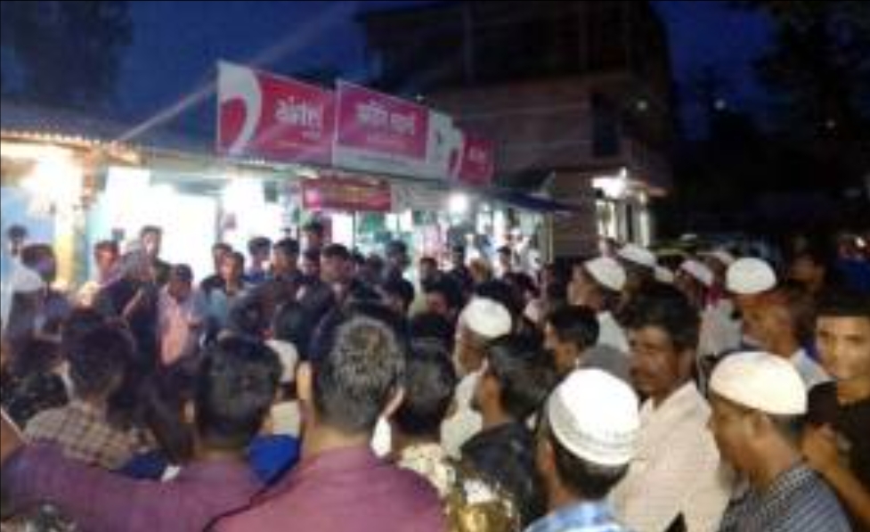 গোয়াইনঘাটে ভাইস চেয়ারম্যান প্রার্থী ইসলাম আলীর পথসভা