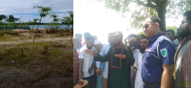 কোম্পানীগঞ্জে দখলমুক্ত হলো কলাবাড়ী খেলার মাঠ : উৎফুল্ল ক্রীড়াঙ্গন