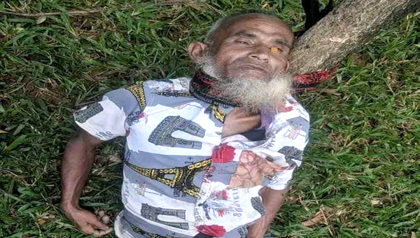 জৈন্তাপুরে গাছে বাঁধা চানাচুর বিক্রেতার লাশ